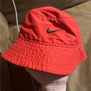 Nike Bright Red Bucket Hat